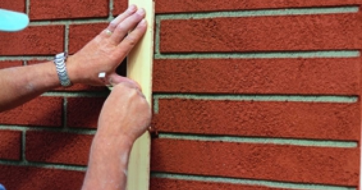 Creating A Brick Effect Finish K Rend